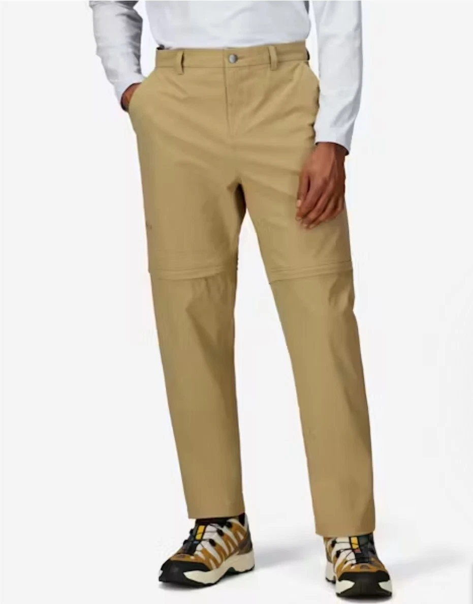 New Marmot Arch Rock Pants 32 Mens Nylon Hiking Belted