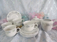 Mitterteich Bavaria 11 PC Tea Set Service for 4