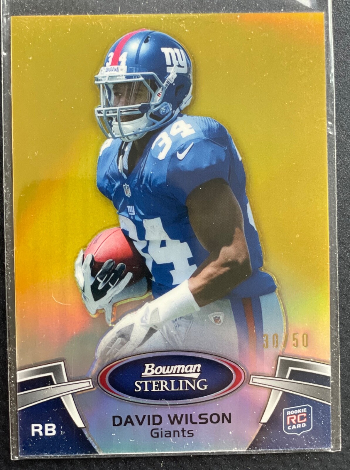 David Wilson Bowman Sterling #70 Gold Refractor