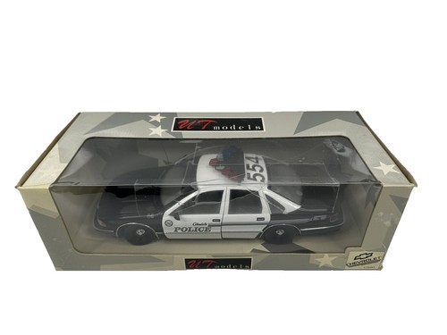 Minicar Rare Ut Model Chevrolet Nypd Police Car 1/18 | eBay