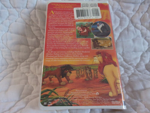 DISNEY'S THE LION KING II SIMBA'S PRIDE VHS NEUF NATHAN LANE MATTHEW BRODERICK - Photo 2/10