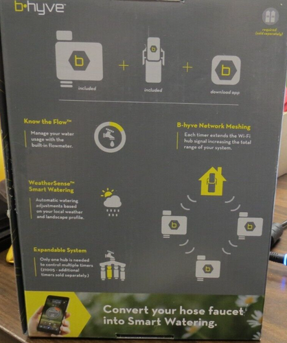 ORBIT B-HYVE 21004 SMART WIFI HOSE FAUCET TIMER WITH HUB BLUETOOTH NEW - Picture 4 of 5