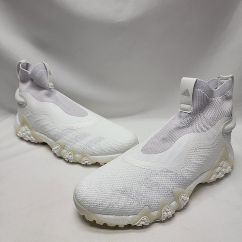 Adidas CODECHAOS Laceless Golf Shoes Men Size 11.5 #IG5358 Cloud White/Dash Grey - 第 5/12 張圖片