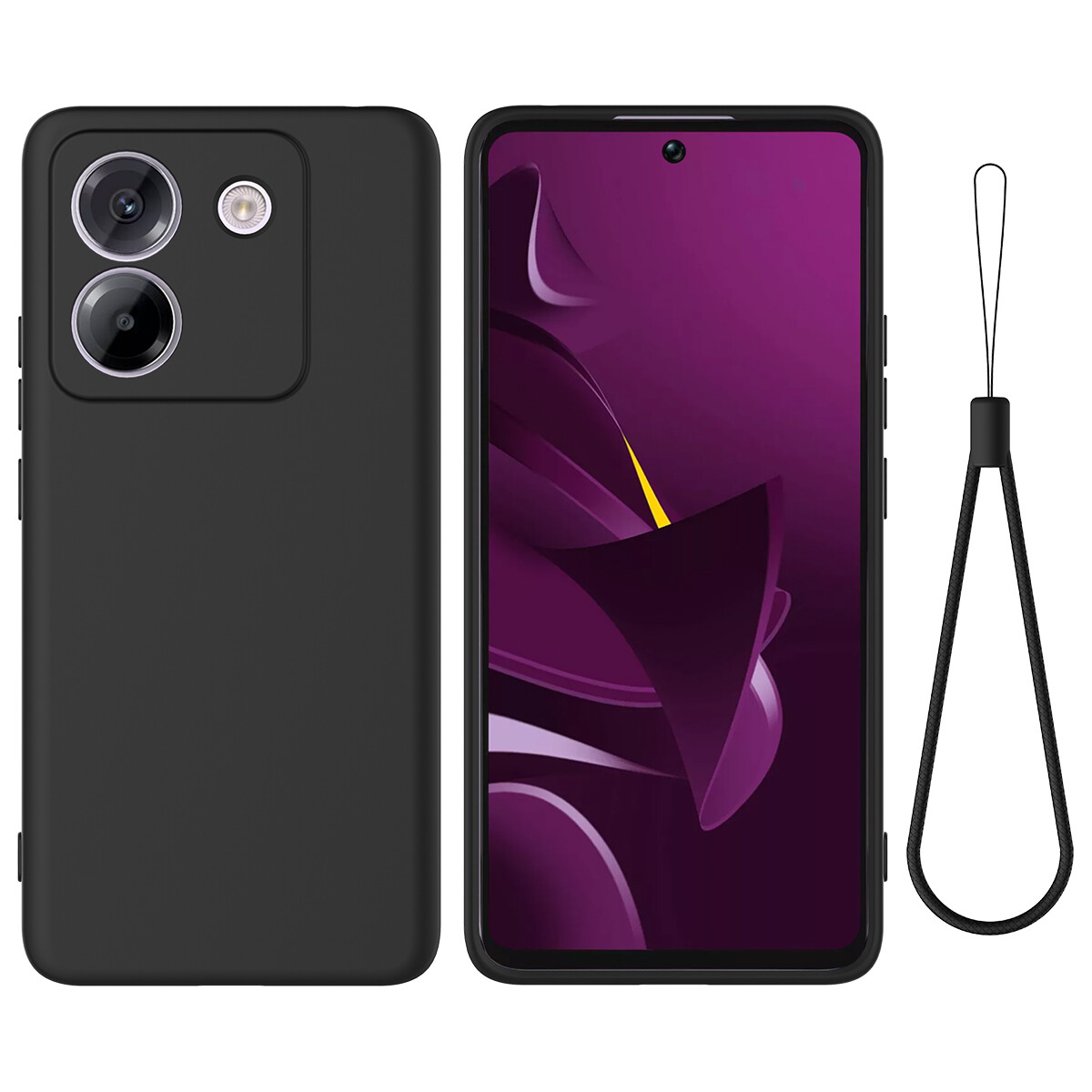 For Xiaomi Poco M7 Pro 5G Luxury Skin Touch Feel Soft Liquid