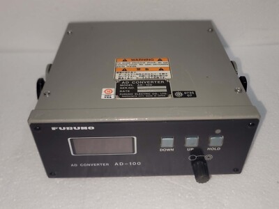FURUNO AD-100 CONVERTER GYRO ANALOG TO DIGITAL CONVERTER USED!! TESTED Ser.No.1-