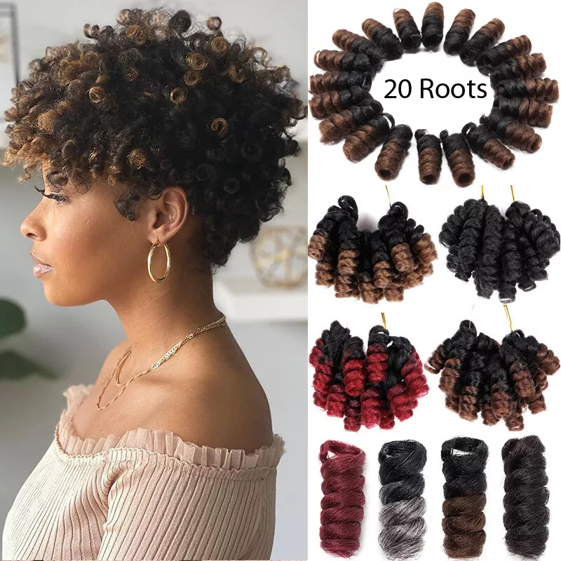 Wand curl top crochet braids