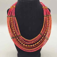 BEAUTIFUL BEADED COLLAR NECKLACE
