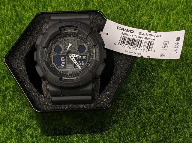 g shock ga 100 green