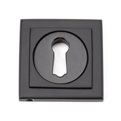 Vom Amboss 46116 gealterte Bronze runde Rosette (eckig)
