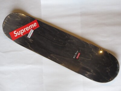 Supreme chrome logo skateboard デッキ Supreme Chrome Logo Skateboard Deck Black - US