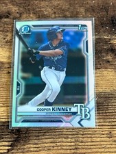 2021 Bowman Draft Chrome Cooper Kinney 1st Bowman Refractor #BDC-127 Rays