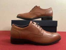 Cole Haan Grand Wingtip Oxford British Tan Dress Shoes C37330 Size 11.5 NEW