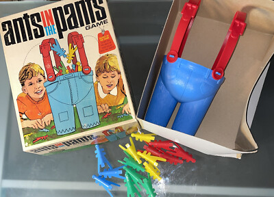Vintage Ants in the Pants Game Schaper 1969 Missing 1 Blue Ant