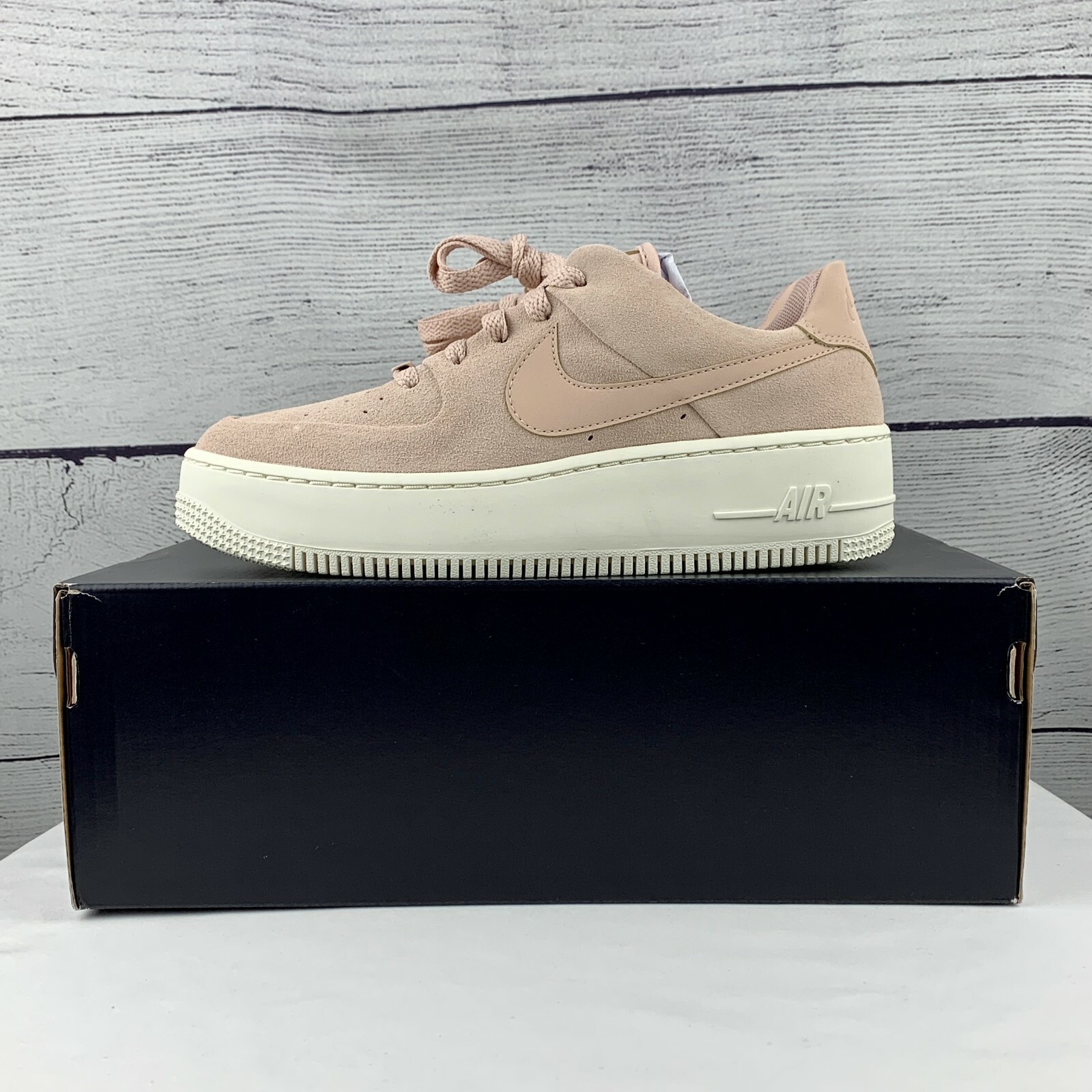 nike air force 1 sage low beige size 8