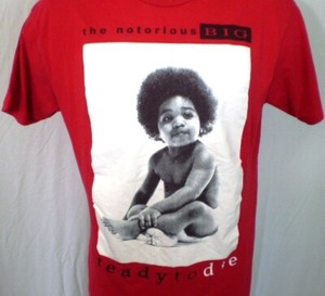 the notorious BIG Red Large T-Shirt 