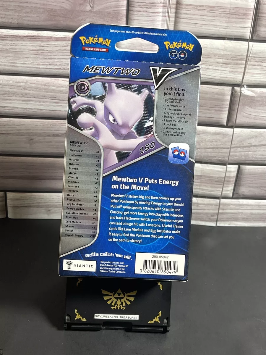 Pokémon Trading Card Games: Pokemon GO Mewtwo V Battle Deck 