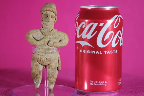 Authentic Pre Columbian Artifact Tomb Figure Colima Mexico 100 BC-250 AD COA 140