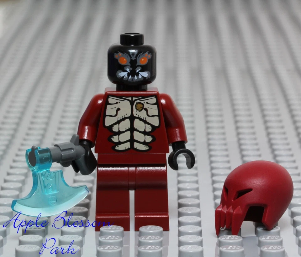 НОВАЯ МИНИФИГУРКА LEGO CRANIAC космическая полиция 3 Хэллоуин темно-красный череп инопланетного клыка 5985 - Изображение 4 из 4