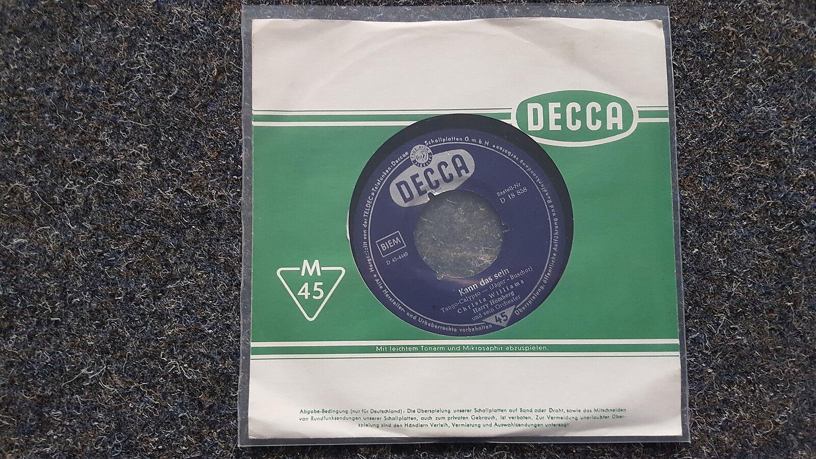 7"" Single Vinyl Christa Williams - Kann das sein