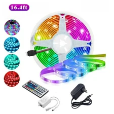 Bright 12V 5M 16.4ft 3528 RGB Waterproof SMD 300 LED Flexible Strip light USA