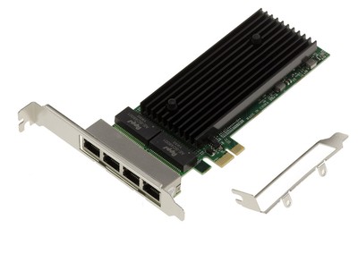 Pcie Karte 10 100 1000 Quad 4 Port Gigabit Ethernet Chipset Intel 82576