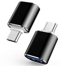 2Pcs OTG Converter USB3.0 Type-C Connector for U Disk Mobile Phone Computer Ipad