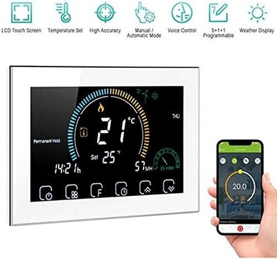 Thermostat Wifi Beca BHT-8000GCLW Kontrolle Boiler A Gas Dry Contact