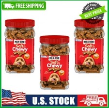 3 PACK Milk-Bone Soft and Chewy Dog Treats With Chicken Breast, 25oz