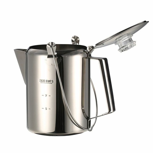 Stainless Steel Percolator Coffee Pot 