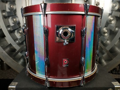 Premier Bass Drum 16x22 Inch Made In England Maroon