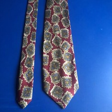 Marc Anthony Men  s tie 59  Red 100 Seta Silk Made In Italy  513 