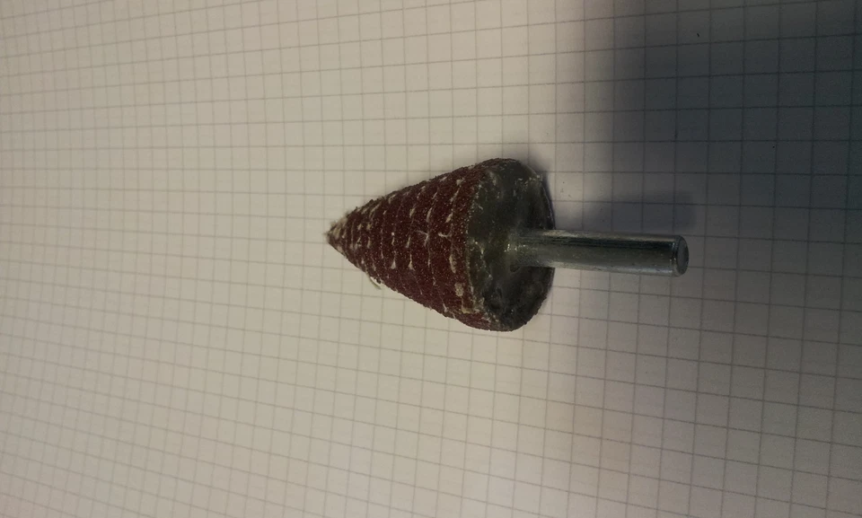 Schleifstifte Schleifpapier 6mm Schaft 30mm Durchmesser Korn 80 ETFS-30x80KG