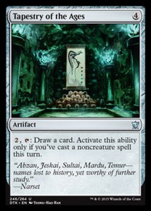 Tapestry of the Ages x4 - Dragons of Tarkir - NM-Mint, English - Dragons of Tark