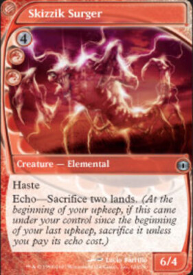 MTG-4x-Moderate Play, English-Skizzik Surger-Future Sight | eBay