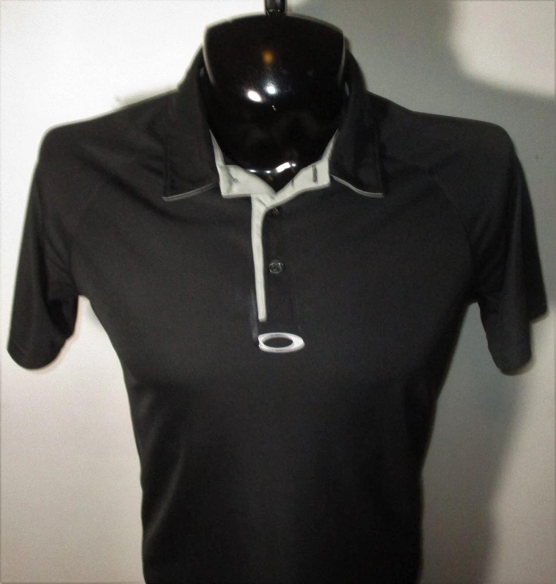 Oakley black polo clearance shirt