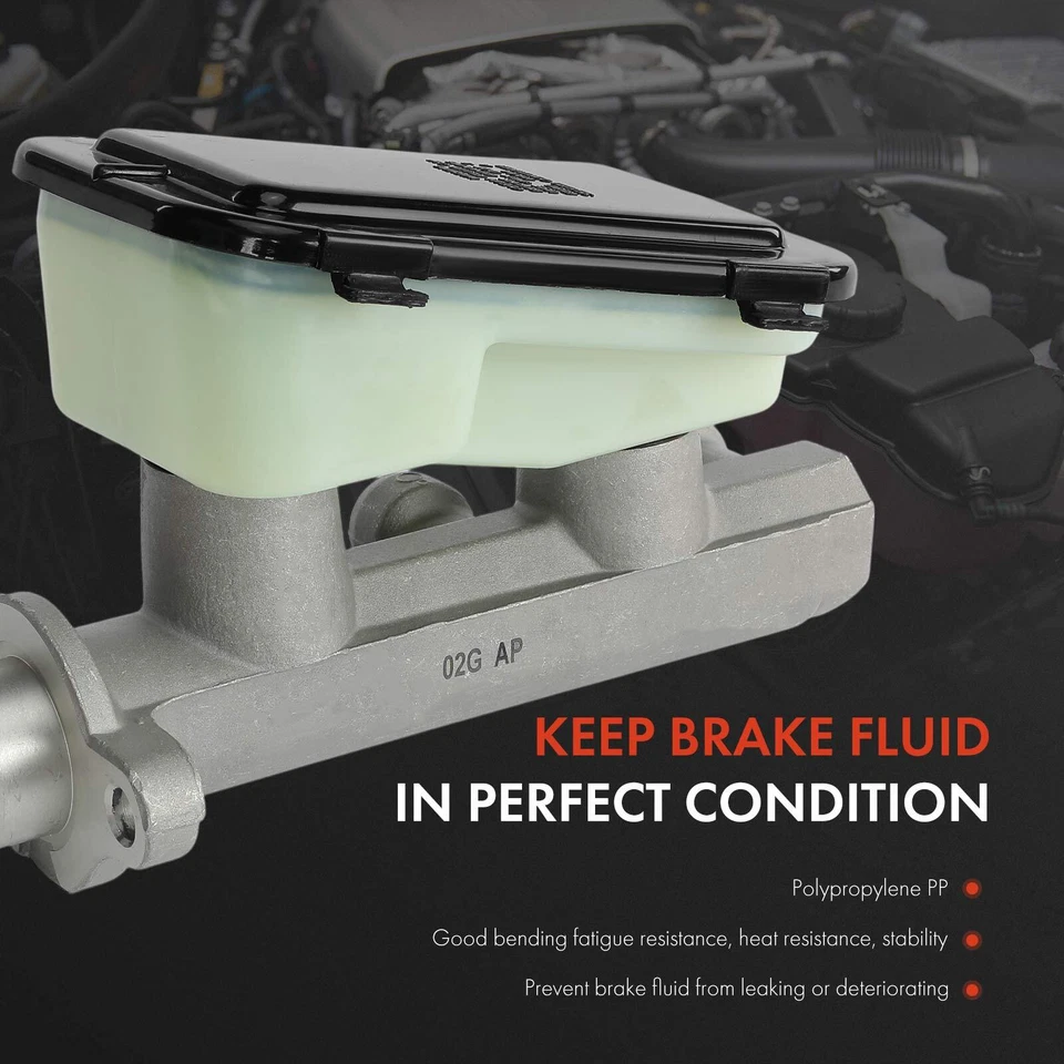 Cilindro maestro de freno con depósito para Chevrolet Impala 1994-1996 Caprice 93-96 Foto 3 de 4