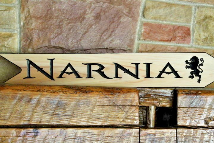 Fictional Fantasy Land Arrows, Literary Directional Signs, Kids Library ...