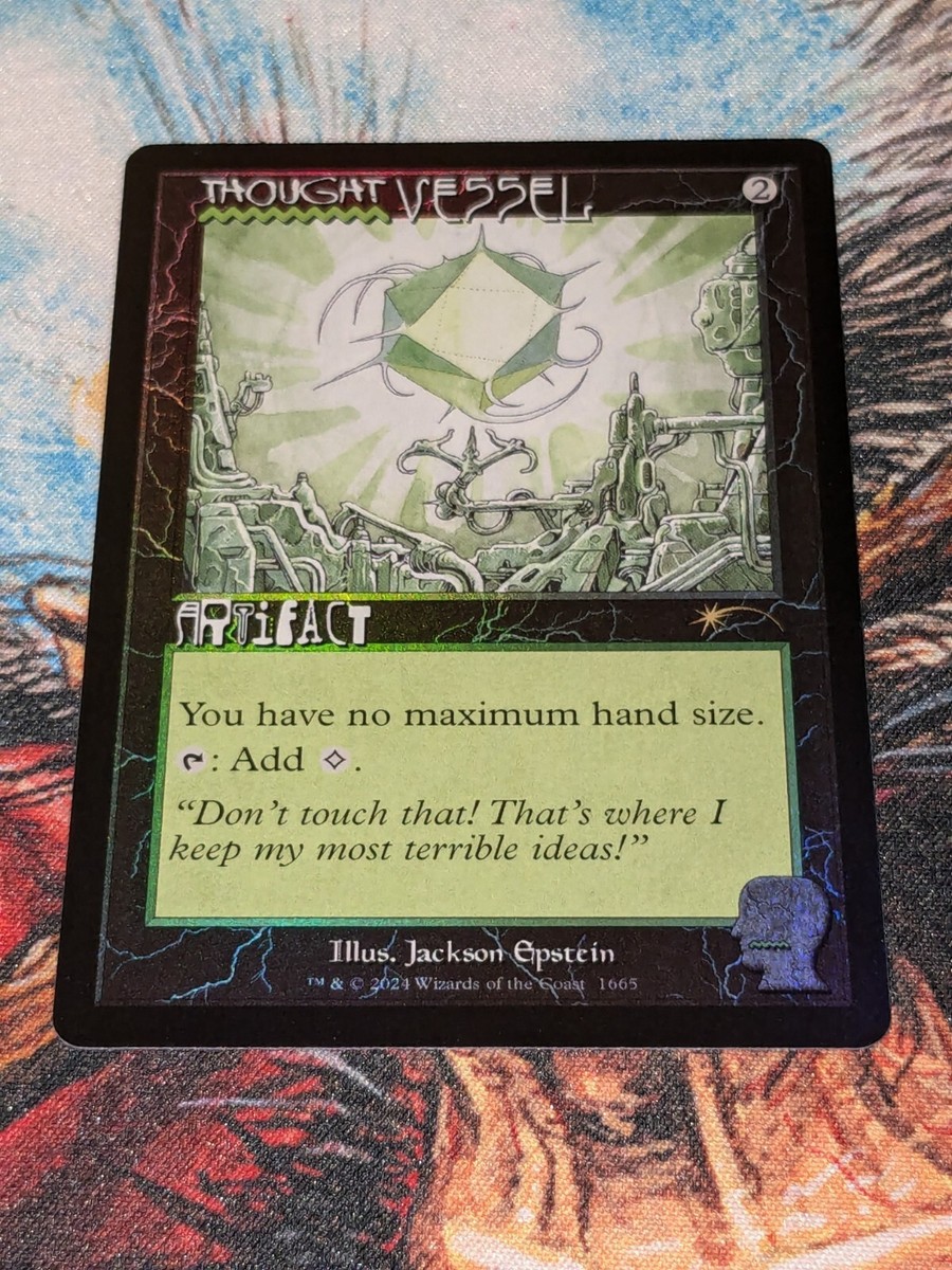 MTG Foil Thought Vessel Secret Lair x Brain Dead Inside an