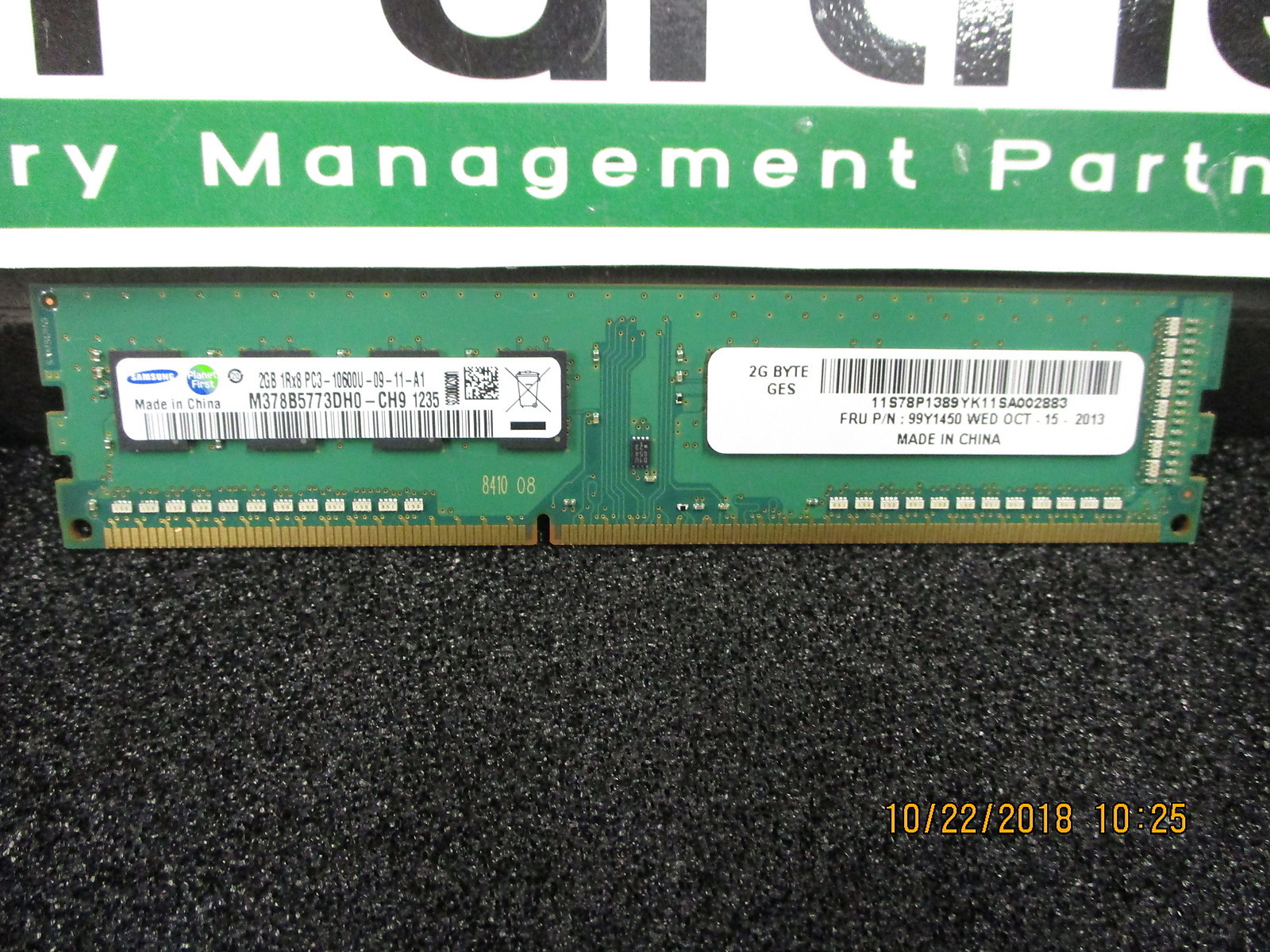 M378B5773DH0-CH9 Samsung 2GB PC3-10600 DDR3-1333MHz non-ECC BRAND NEW ...
