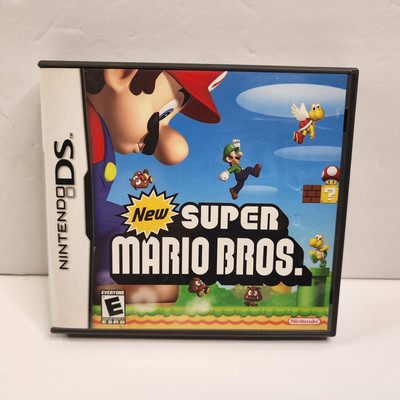 New Super Mario Bros. (Nintendo DS) NO MANUAL Tested Working, CHECK CONDITIONS 