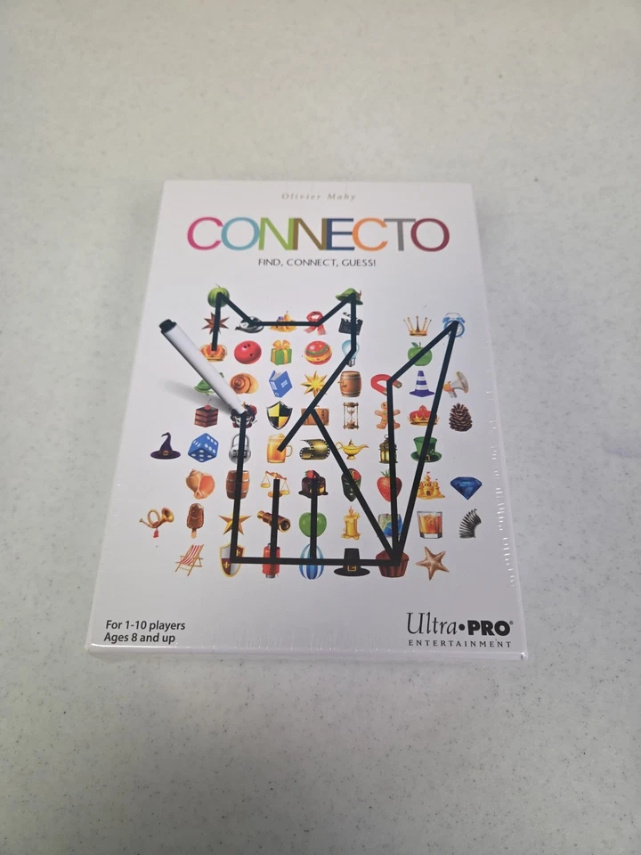 Connecto Find, Connect, Guess! Jogo de desenho em ritmo acelerado para a família NOVO lacrado - Imagem 2 de 4