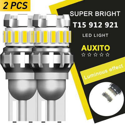 #ad 18chip Ultra Bright LED Reverse Backup Light 921 912 Bulb T15 2400LM 6500K White $10.59