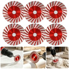 6x Diamond Cutting Wheels For Dremel Rotary Tool Die Grinder Metal Cut Off Disc