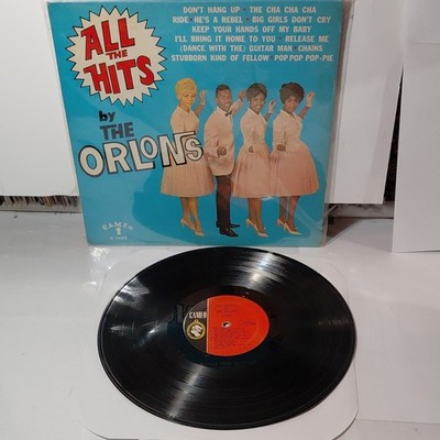 The Orlons All the Hits Cameo Records  LP 33 RPM C-103 Early Soul R&B RARE 1st P