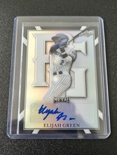 2021 Leaf Perfect Game Metal Elijah Green Auto #9/15