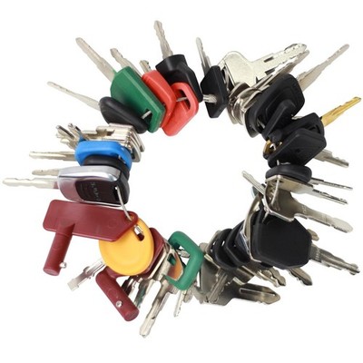 48 PCS Heavy Equipment Key Master Set for Cater-Pillar Ca-se J-D Komat-su