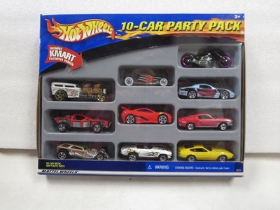 Hot Wheels 10 car pack w/ exclusive K-mart vehicle