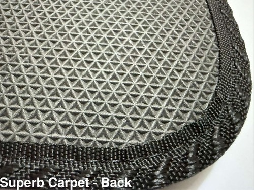 CAR MATS FOR BMW Z4 E85 ROADSTER 2003 TO 2010 ALL WEATHER TAILORED BLACK CARPET - Picture 8 of 11