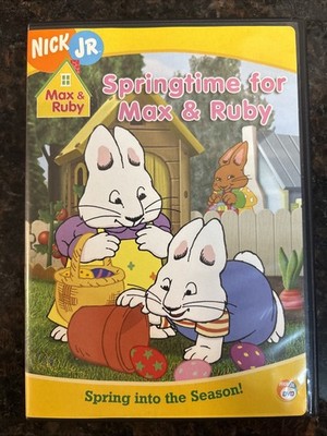 Max & Ruby: Springtime for Max & Ruby DVD Nick Jr. Kids TV Show Series 2005 OS2