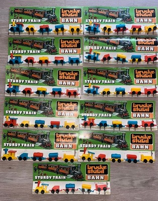 bruder-stabil Bahn Sturdy train Spielzeugbahn Art.Nr. 600 Eisenbahn